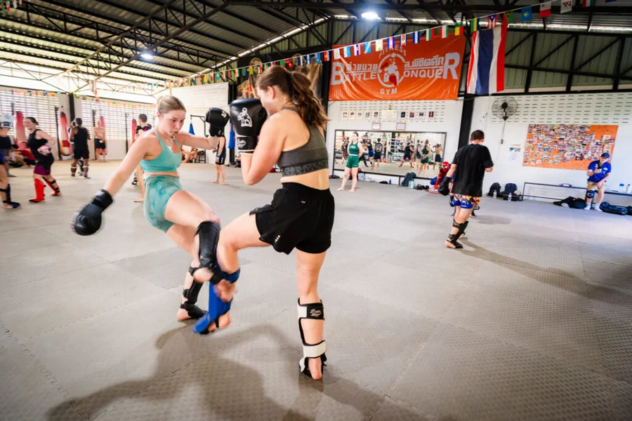 Muay Thai in Thailand at Training Camp for Beginner