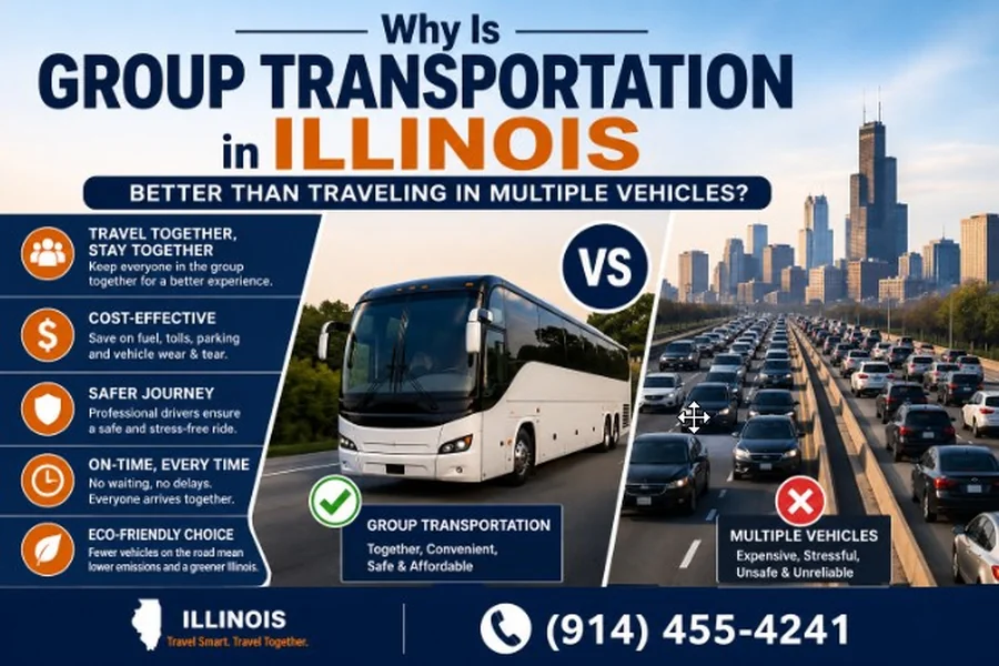 Why Is Group Transportation in Illinois Better Than Traveling in Multiple Vehicles?
